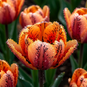 Тюльпан Литл Джем купить по цене от 199р. в интернет-магазине «Посадика» с доставкой почтой в в Правдинске и по всей России – [изображение №1].