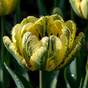 Тюльпан Стар Даст купить по цене от 229р. в интернет-магазине «Посадика» с доставкой почтой в в Правдинске и по всей России – [изображение №1].